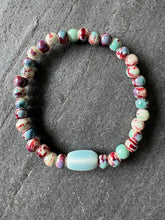 Armband steen meerkleurig